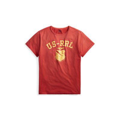 Ralph Lauren Cotton Jersey Graphic T-shirt Surplus Red