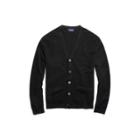 Ralph Lauren Merino-silk-cashmere Cardigan Polo Black