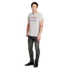 Ralph Lauren Cotton Jersey Graphic Tee Granite Heather
