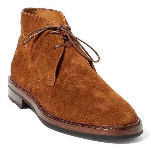 Ralph Lauren Michal Suede Chukka Boot Snuff