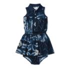 Ralph Lauren Patchwork Polo Dress & Bloomer Indigo Print 3m