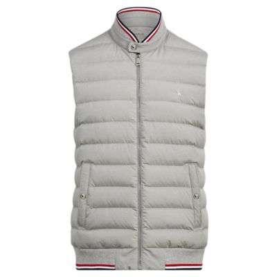 Ralph Lauren Active Fit Down-panel Vest Andover Heather