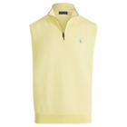 Ralph Lauren Cotton Half-zip Sweater Vest Bristol Yellow