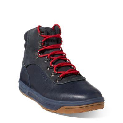 Ralph Lauren Alpine 100 Leather Sneaker Newport Navy/dark Navy