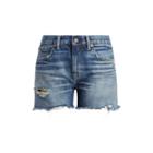Ralph Lauren Frayed Denim Short Medium Indigo