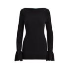 Ralph Lauren Bell-sleeve Sweater Polo Black