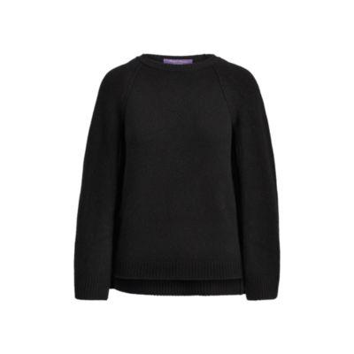 Ralph Lauren Cashmere Sweater Cape Black