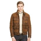 Polo Ralph Lauren Leather Utility Jacket Sportsman Brown