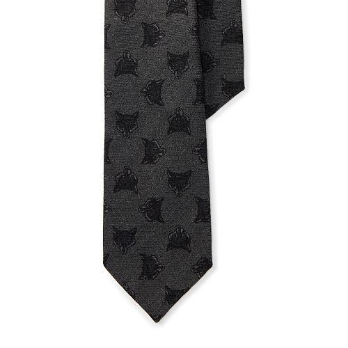 Polo Ralph Lauren Fox-print Wool Narrow Tie