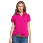 Ralph Lauren Women's Polo Shirt Red Rasperry