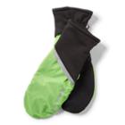 Ralph Lauren Polo Sport Mitten-top Athletic Gloves Black/rescue Green