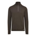 Ralph Lauren Wool-blend Half-zip Sweater Oilcloth Green