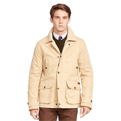 Polo Ralph Lauren Cotton-blend Twill Coat Classic Khaki