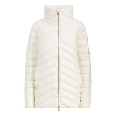 Ralph Lauren Mockneck Down Coat Mascarpone Cream