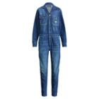 Polo Ralph Lauren Denim Jumpsuit Medium Indigo