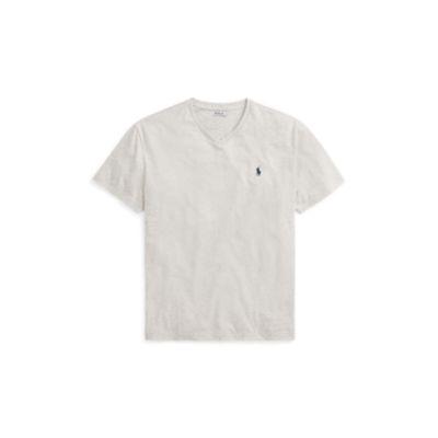 Ralph Lauren Classic Fit V-neck T-shirt Taylor Heather