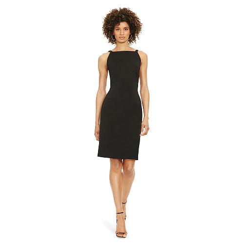Polo Ralph Lauren Side-cutout Ponte Dress Polo Black