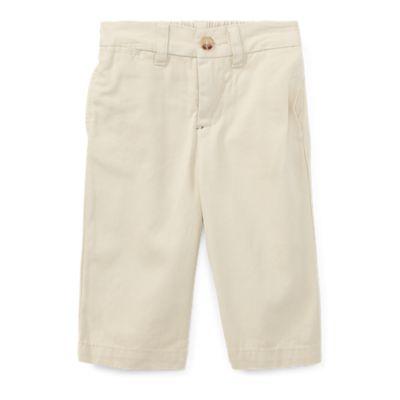 Ralph Lauren Flat-front Cotton Chino Tan 24m