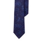 Ralph Lauren Polo Match Linen-silk Tie Navy