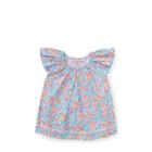 Ralph Lauren Floral Flutter-sleeve Top Amelia Floral 9m