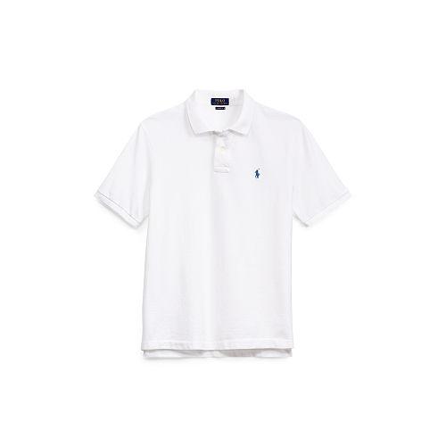 Polo Ralph Lauren Classic Weathered Mesh Polo White