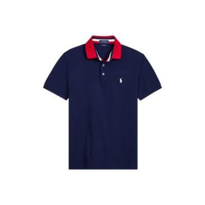 Ralph Lauren Classic Fit Mesh Polo Shirt Cruise Navy 2x Big