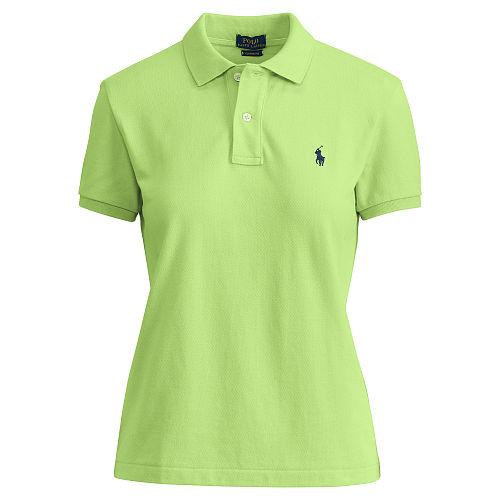 Polo Ralph Lauren Classic Fit Mesh Polo Shirt Hampton Lime