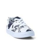 Ralph Lauren Hanford Canvas Low-top Sneaker White/navy Floral