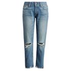Ralph Lauren Denim & Supply High-rise Tapered Jean Blue