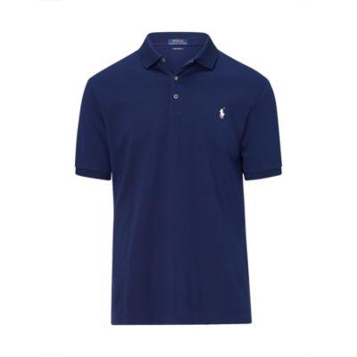 Ralph Lauren Classic Fit Mesh Polo Shirt Newport Navy 2x Big
