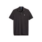 Ralph Lauren Classic Fit Mesh Polo Shirt Black Marl Heather 4x Big