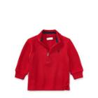 Ralph Lauren French-rib Half-zip Pullover Martin Red 3m