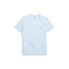 Ralph Lauren Custom Slim Fit Cotton T-shirt Austin Blue