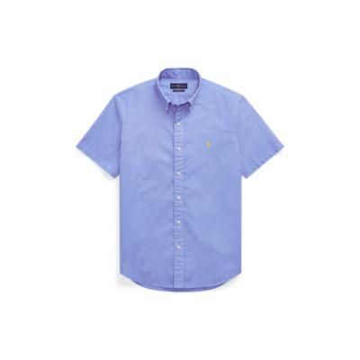 Ralph Lauren Classic Fit Twill Shirt Harbor Island Blue 3x Big