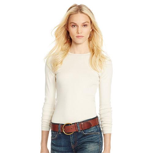 Polo Ralph Lauren Mercerized Cotton Tee Sandtrap