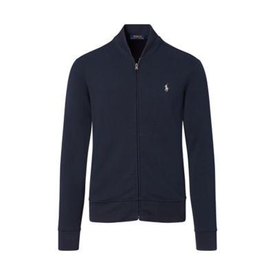 Ralph Lauren Double-knit Bomber Jacket Aviator Navy 2xl Tall