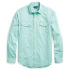 Polo Ralph Lauren Standard Fit Beach Twill Shirt Offshore Green