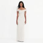 Ralph Lauren Lauren Metallic Off-the-shoulder Gown Black