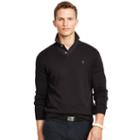 Polo Ralph Lauren Pima Cotton V-neck Sweater Polo Black