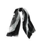Ralph Lauren Mixed-stripe Scarf Black