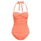 Ralph Lauren Twisted One-piece Suit Coral Reef