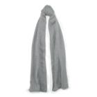 Ralph Lauren Cashmere Scarf Light Grey Melange