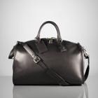 Ralph Lauren Saddle Weekender Bag Black