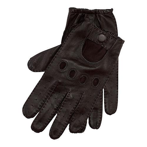 Polo Ralph Lauren Leather Driving Gloves Brown