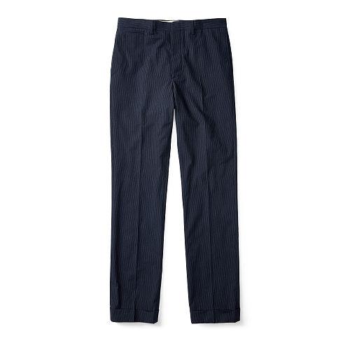 Ralph Lauren Rrl Slim Indigo Cotton Trouser Indigo White