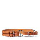 Polo Ralph Lauren Tri-strap Leather Belt Caramel