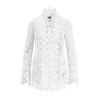 Ralph Lauren Embroidered Cotton Jacket Pure White
