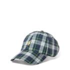 Ralph Lauren Plaid Cotton Cap Tartan