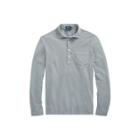 Ralph Lauren Custom Slim Fit Mesh Shirt Perfect Grey