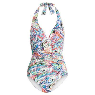 Ralph Lauren Slimming Paisley One-piece Multi